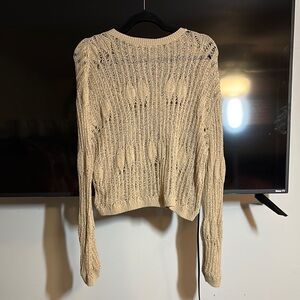 Women's Tan Sweater